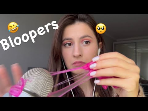 Asmr My BLOOPERS in 1 minute 🤣