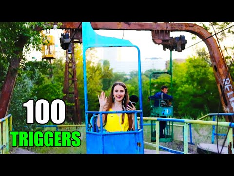 ASMR 100 TRIGGERS in 7 minutes on the BEACH Island | АСМР 100 ТРИГГЕРОВ за 7 минут на ПЛЯЖЕ