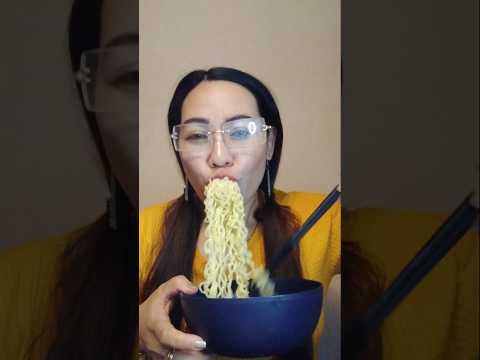 MEGORING NOODLES #mukbang #everyone #food #shortsfeed #food #slurping