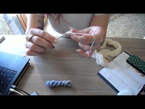 learn to crochet with me 🧶 | ASMR softly spoken