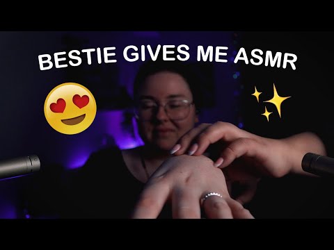 ASMR ♥Bestie♥ pysslar om mig (tingles deluxe)