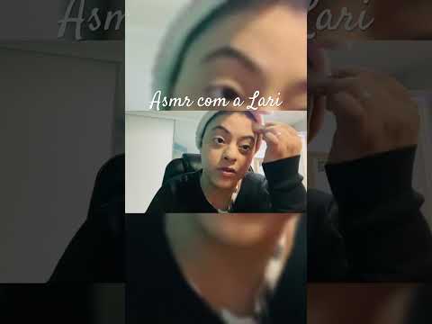 ASMR sons de pinceis no rosto #asmr