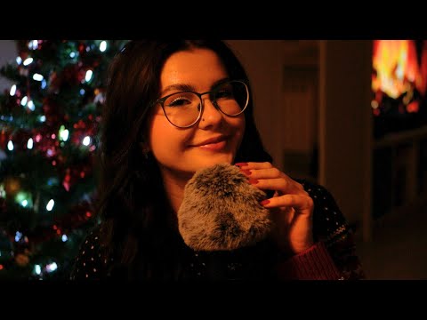 ASMR 30 MINUT BLISKIEGO SZEPTU • pogaduchy przy choince 🎄 szept i mizianie mikrofonu