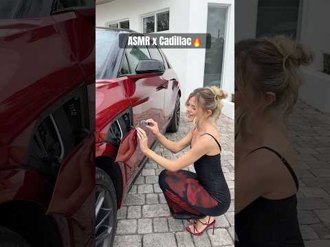 #asmr Cadillac Car Tour 🔥🖤 #cadillac #asmrvideo #asmrsounds #relax #asmrcommunity #car