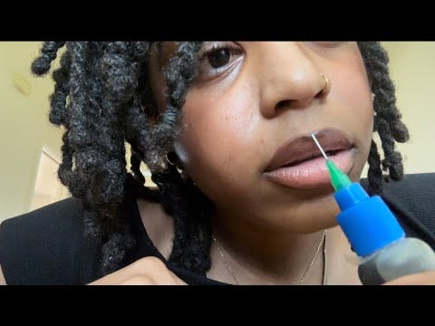 ASMR Worst Reviewed Salon Gives You Lip Injections Roleplay 🫦💉