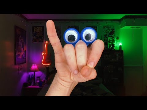 [ASMR] Oobi: The Return of The Rejected Hand Puppet | Up-Close Hand Movements | Lens Poking | RV