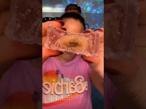 Bubble Tea Edible Crsytals #asmr #satisfying #candy