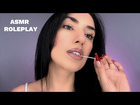 ASMR~ SEVGİLİN OLARAK MAKYAJINI YAPIYORUM  (ROLEPLAY)”