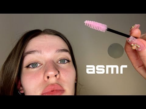 АСМР делаю тебе бровки :･ﾟ✧(мы подружки)