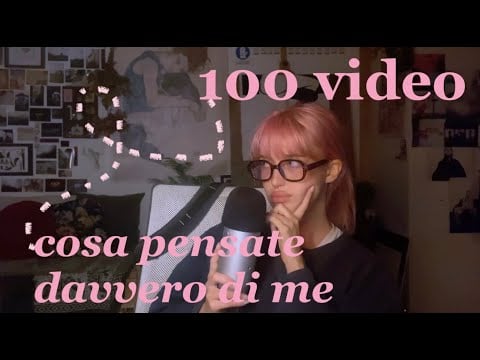 ASMR 100° VIDEO!!! ❤️ leggo le vostre supposizioni su di me✨🫶🏻