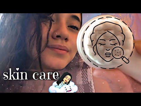 Tarde de SKIN CARE,relaxando você até dormir💤ASMR (Carolina Ramos)