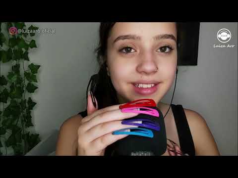 ASMR Arranhando o Microfone / Câmera Touching / Binaural [ CAIA NO SONO PROFUNDO !! ] Luiza Aro