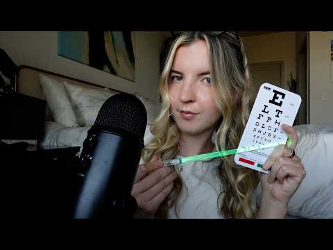 ASMR Eye Exam to Knock You Out *asmr for sleep*