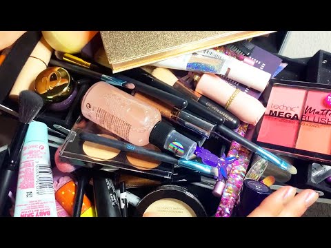 ASMR Makeup Collection Organising (Whispered)