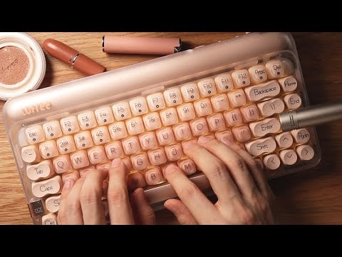 Top 1 Best Keyboard Typing ASMR Video Ever Made ⌨️ 적당한 속도로 귀에 착착 감기는 키보드 타이핑 소리