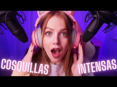 ASMR COSQUILLAS INTENSAS DE OREJA A OREJA