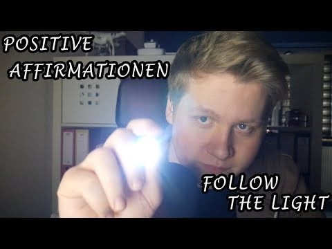 ASMR | Follow the Light & Positive Affirmationen | Deutsch/German | DeutscheASMR