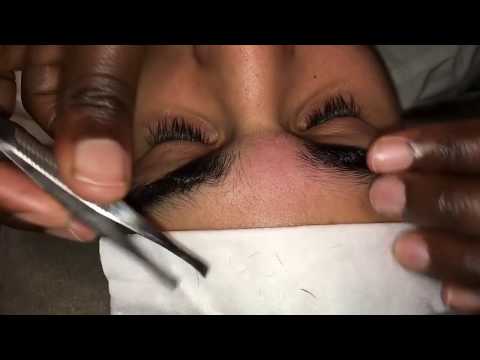 [ASMR] Unibrow Treatment//Close Up Personal Attention