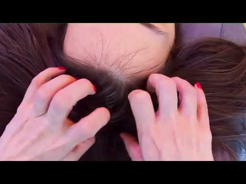 ASMR - Scalp Massage - Hands - Long Hair - Tangling - Playing - Combing - Pulling - Fingers - Enjoy!