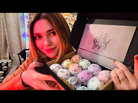 “ Life Around 2 Angels” ASMR | Smelling Bath Bombs 🛁