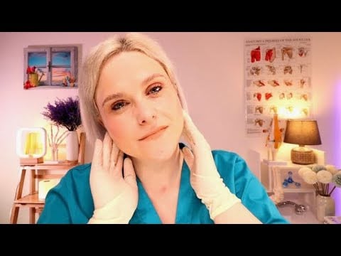 An ASMR Chiropractor Exam, Adjustments & Massage: REAL Joint Cracking