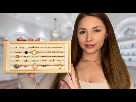 ASMR Roleplay | Pushy Salesperson at Luxury Jewelry Store 🎁💰❤️