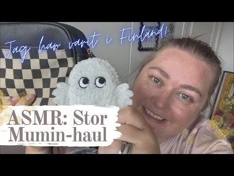 ASMR på svenska: Haul efter min Finlandssemester 💙🇫🇮