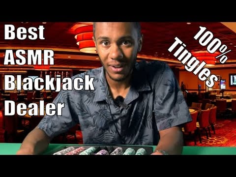 ASMR Blackjack Roleplay | Relaxing ASMR Casino Dealer