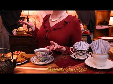 ASMR Tea Room Roleplay Soft Spoken ASMR Personal Attention Roleplay Cozy Tea Room ASMR Soft Spoken