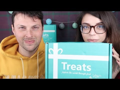 ASMR | Tasty Treats Unboxing! (Mukbang, tapping, whispering)