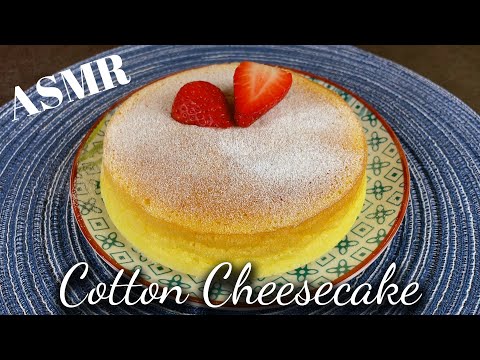 ASMR  🍰 COTTON CHEESECAKE GIAPPONESE (Ricetta Rilassante)