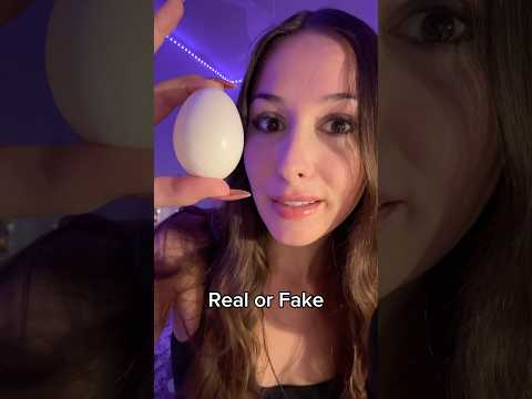 Were they all too obvious ? 👀 #asmr #realorfake #asmrtrend #eatingasmr #asmrchallenge