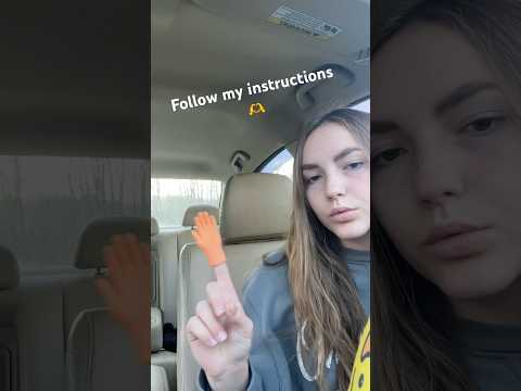 Follow my instructions!! My first YouTube short🤭