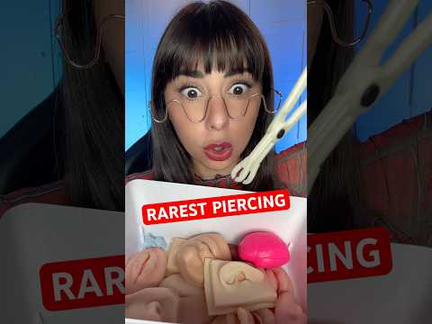 ASMR good girl gives you RARE piercing 😖 #asmr #comedy #shorts