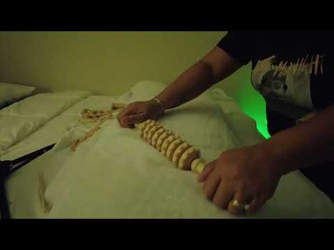 ASMR POV: Full Body Massage 💆‍♀️ Fabric and wood Sounds for Deep Sleep 😴 whispering ( Body Pillow ) 
