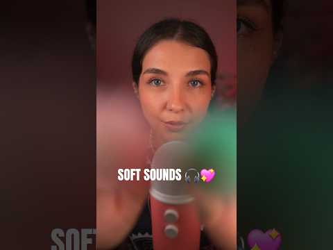 ASMR Soft Sounds 🎧💖 #asmr #softsounds #shorts