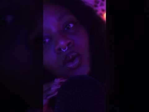 ASMR| Eating your face! #asmr #tinglesensation #asmrsounds #youtubeshorts