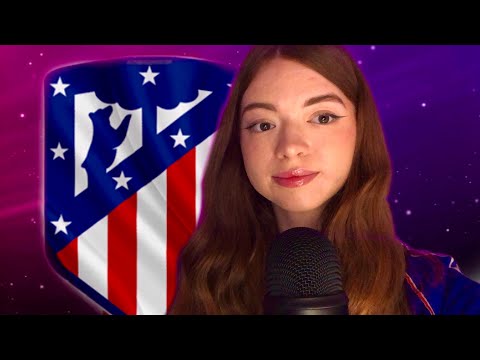 ~ ASMR FR ~ Je chuchote les JOUEURS de L’ATLETICO DE MADRID ❤️🤍 #asmr