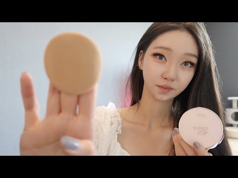 ASMR Doing your kpop makeup roleplay (no talking)