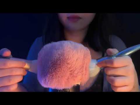 ASMR Fluffy Mic Brushing , Brain Massage , Sleepy , Mic Triggers , For sleep , No Talking