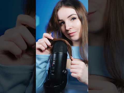 ASMR Hair Sounds | АСМР Звук Волос #asmrshorts #shorts