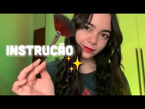 ✨ASMR | Siga minhas INSTRUÇÕES com os olhos FECHADOS✨