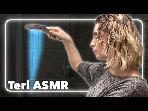 [ASMR] Toning Hair | Shampooing Hair Sounds | Shower Sounds [Nighttime Vibes] 🚿