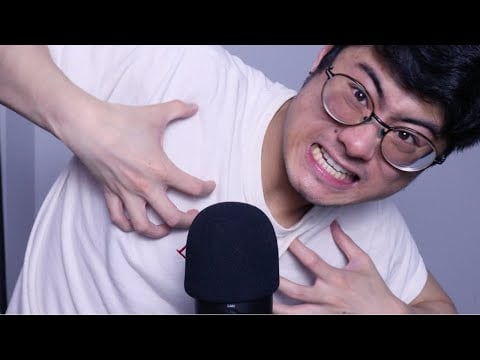 AGGRESSIVE Mic, Skin, and Shirt SCRATCHING | YamASMR