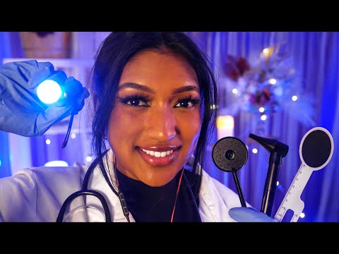 ASMR | Full Doctor Check-Up (Eye Exam, Scalp Check, Ear Cleaning, Medical Roleplay for Sleep)