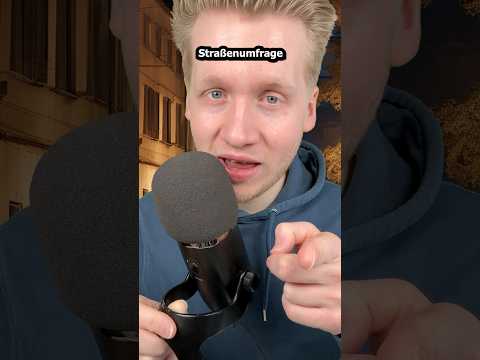 Straßenumfrage #asmr