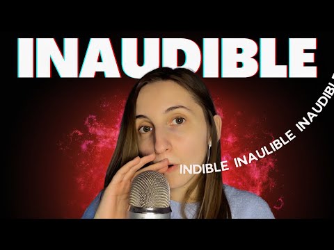 ASMR FR | Inaudible / je te raconte un très long secret 🤫