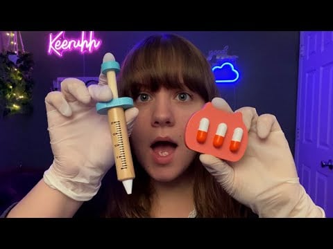 ASMR Fast 5 Minute Cranial Nerve Exam 👩‍⚕️ (soft spoken)