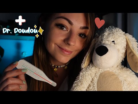 ♡ ASMR  - POV Ton doudou est malade/ je le soigne ♡