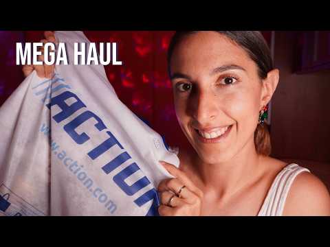 HO SPESO 50€ da ACTION! 🛍️ HAUL ASMR ita